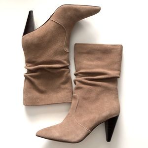 KENSIE SLOUCHY ANKLE BOOTIES